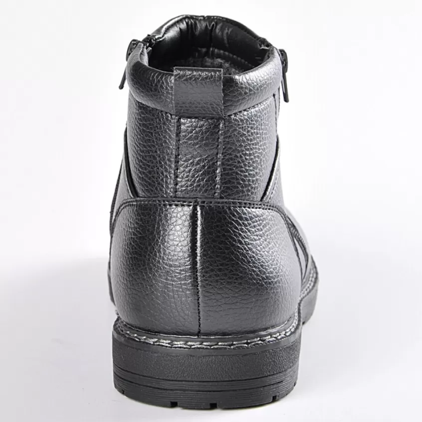 Boots, Bottines | OUTSHOES Bottines Avec Zip Pratique Sur Le Cote Compagnie Noir