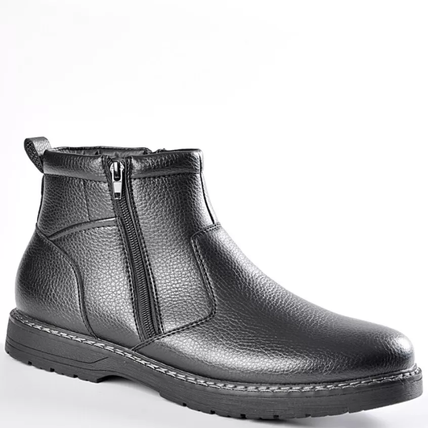Boots, Bottines | OUTSHOES Bottines Avec Zip Pratique Sur Le Cote Compagnie Noir