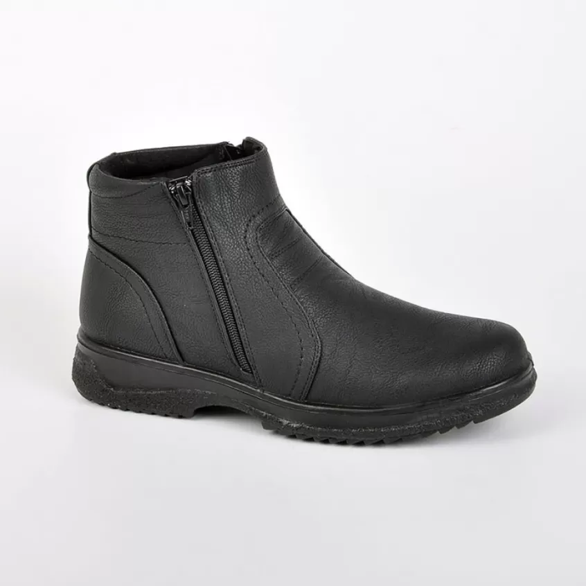 Boots, Bottines | OUTSHOES Bottines Avec Zip Pratique Sur Le Cote Noir