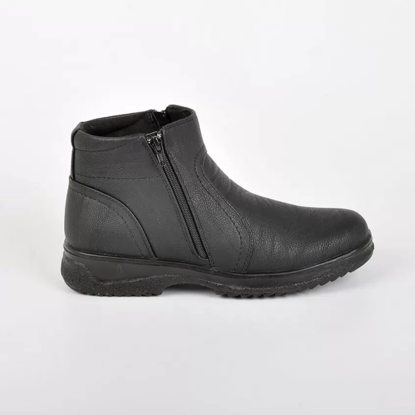 Boots, Bottines | OUTSHOES Bottines Avec Zip Pratique Sur Le Cote Noir