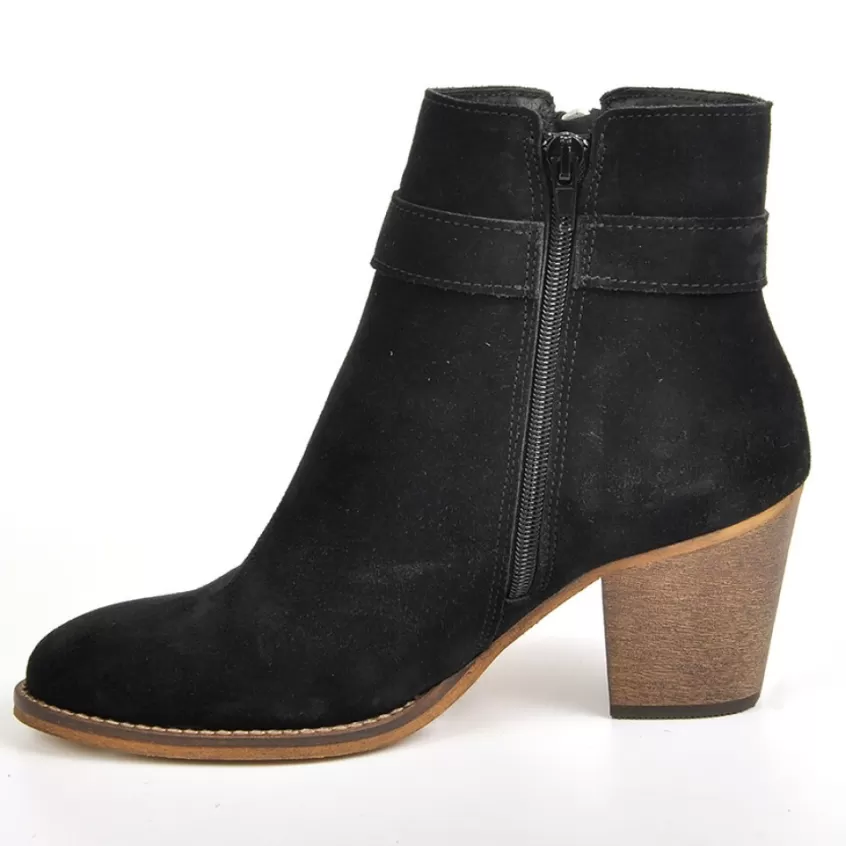 Boots, Bottines | TIPO ALTO Bottines Femme A Talons Style Western Noir