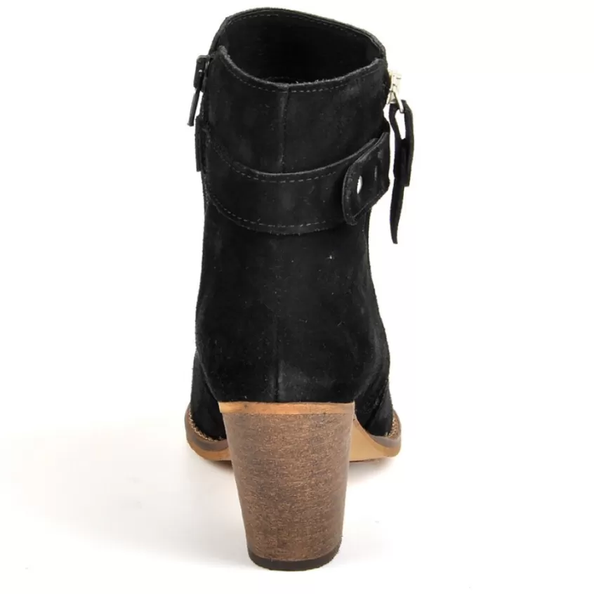 Boots, Bottines | TIPO ALTO Bottines Femme A Talons Style Western Noir