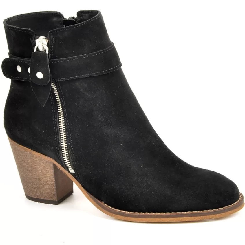 Boots, Bottines | TIPO ALTO Bottines Femme A Talons Style Western Noir