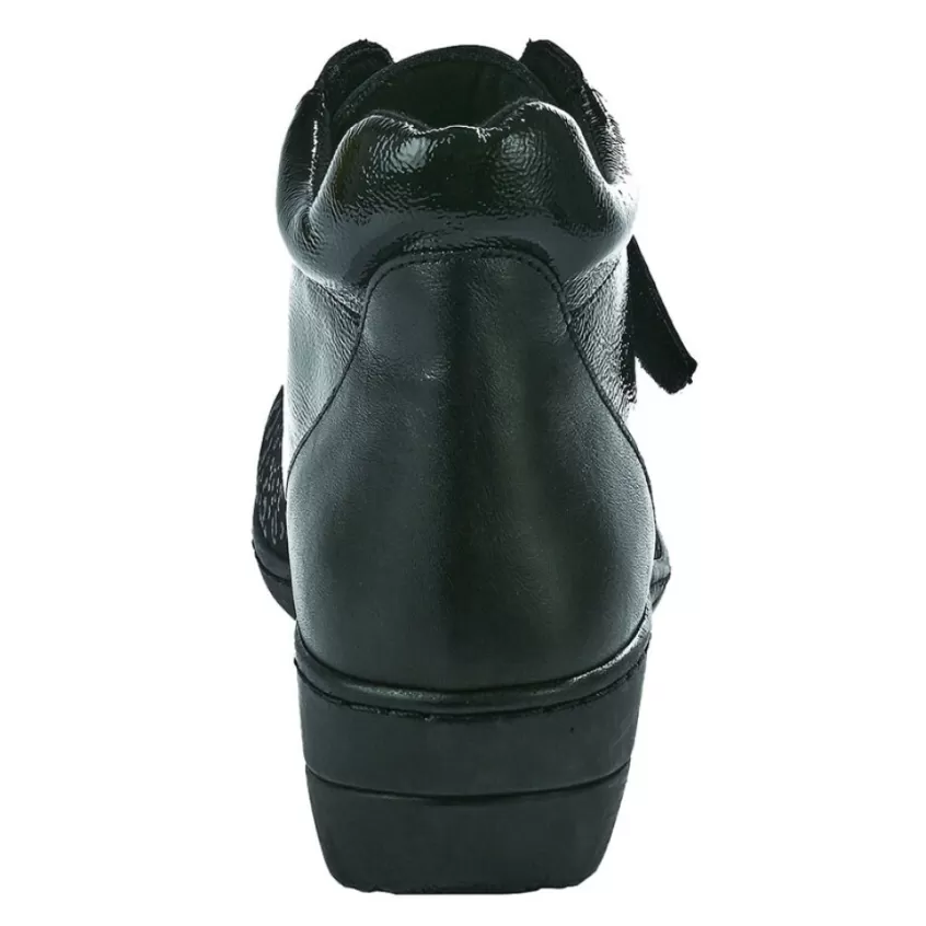Chaussures Confort | LADY CONFORT Bottines Femme Noir