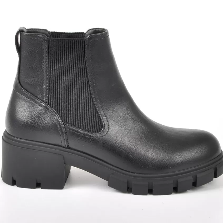 Boots, Bottines | VICE VERSA Bottines Femme Noir A Semelle Crantee