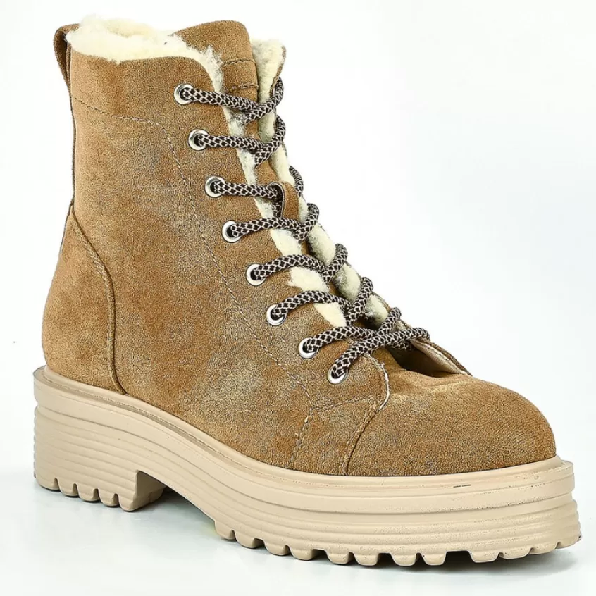 Boots, Bottines | OUTSHOES Bottines Femme Camel