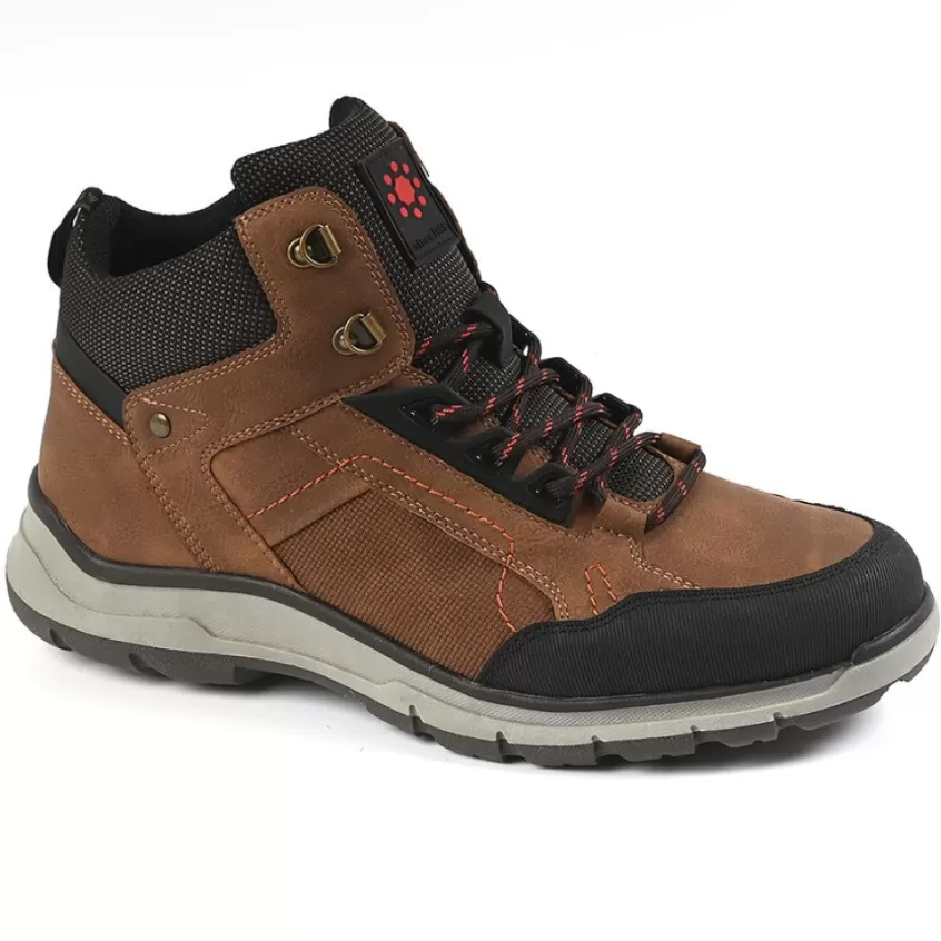 Boots, Bottines | RELIFE Bottines Homme Avec Lacets Montagne Marron