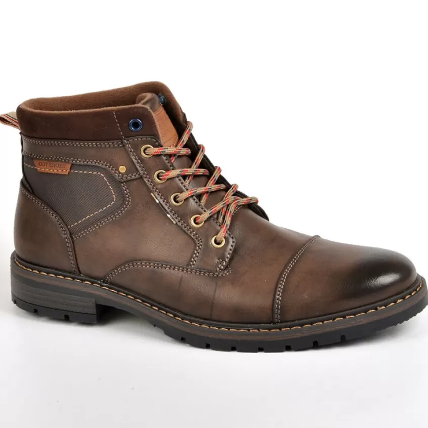 Boots, Bottines | OUTSHOES Bottines Homme Marron