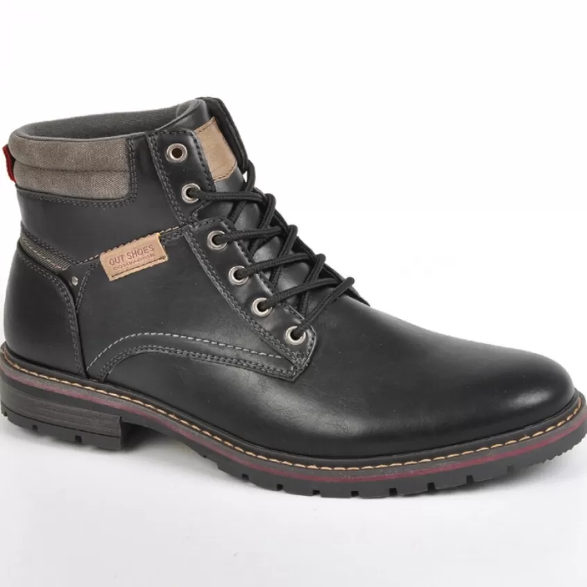 Boots, Bottines | OUTSHOES Bottines Homme Noir