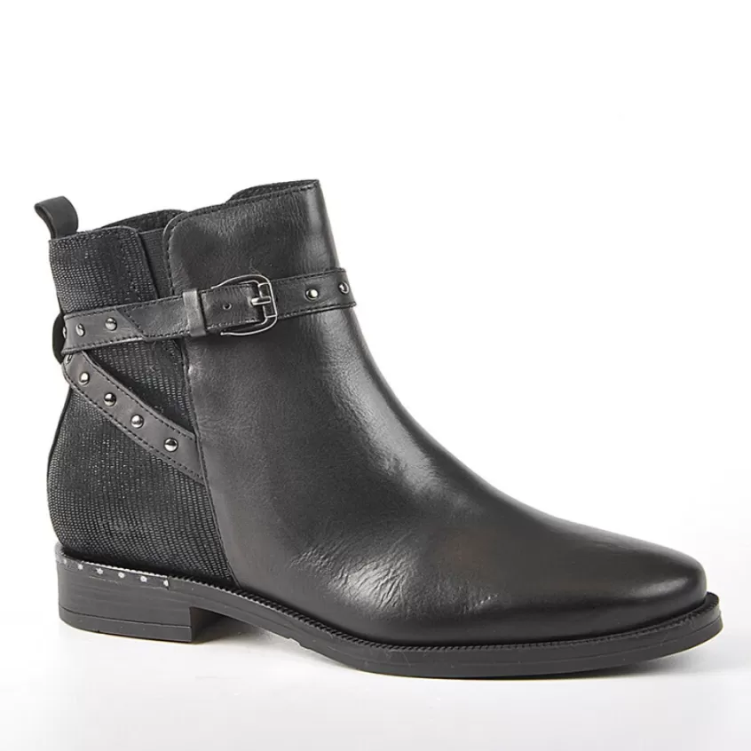 Boots, Bottines | TIPO ALTO Bottines Plates Avec Petits Clous Noir