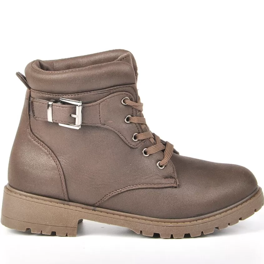 Boots, Bottines | VICE VERSA Bottines Plates Femme Marron