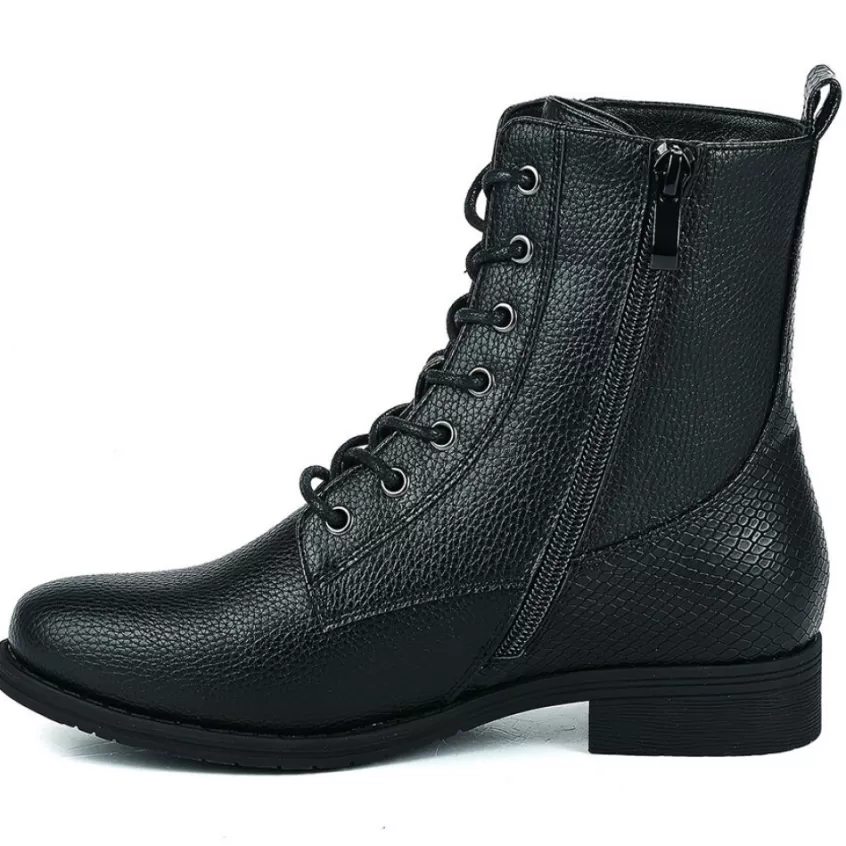 Boots, Bottines | VICE VERSA Bottines Plates Femme Noir A Lacets