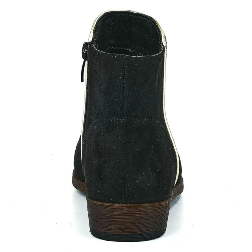 Boots, Bottines | VICE VERSA Bottines Plates Femme Noir En Suedine