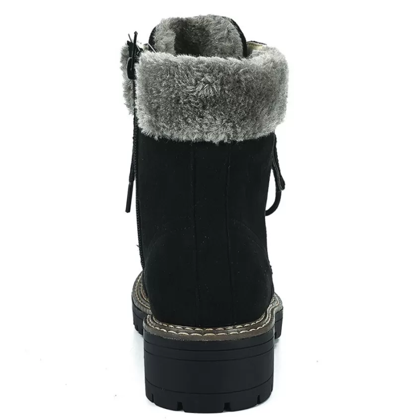 Boots, Bottines | OUTSHOES Bottines Plates Femme Noir