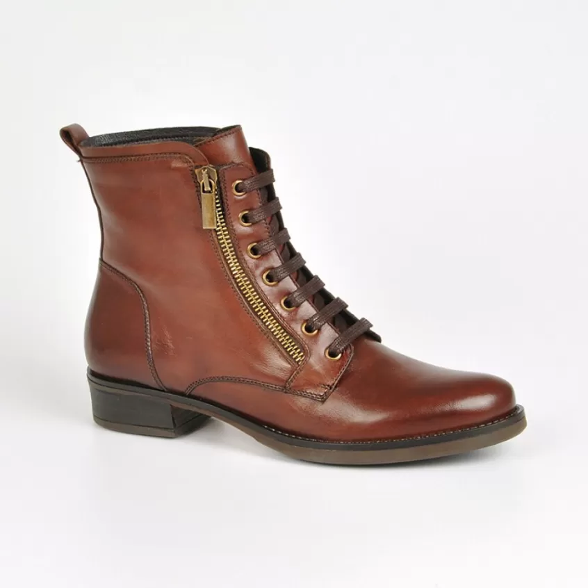 Boots, Bottines | TIPO ALTO Bottines Plates Femme Marron