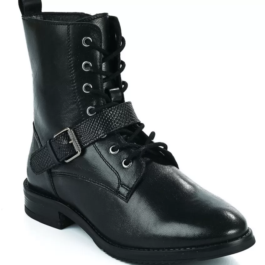 Boots, Bottines | TIPO ALTO Bottines Plates Femme Noir