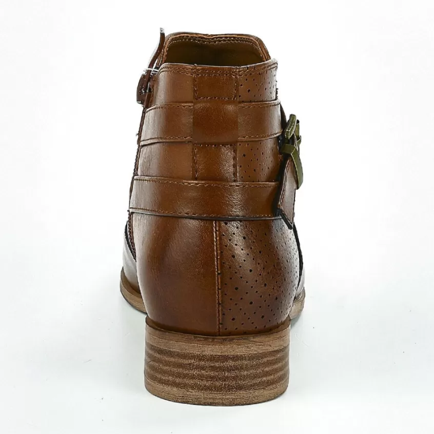 Boots, Bottines | VICE VERSA Bottines Plates Femme Camel