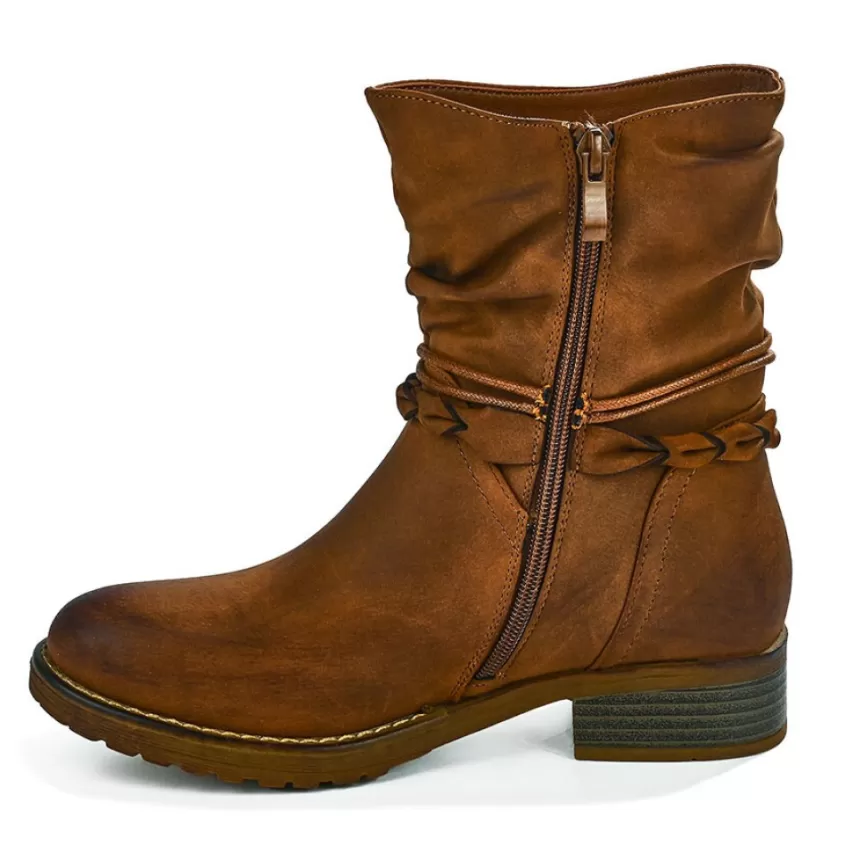 Boots, Bottines | VICE VERSA Bottines Plates Femme Camel