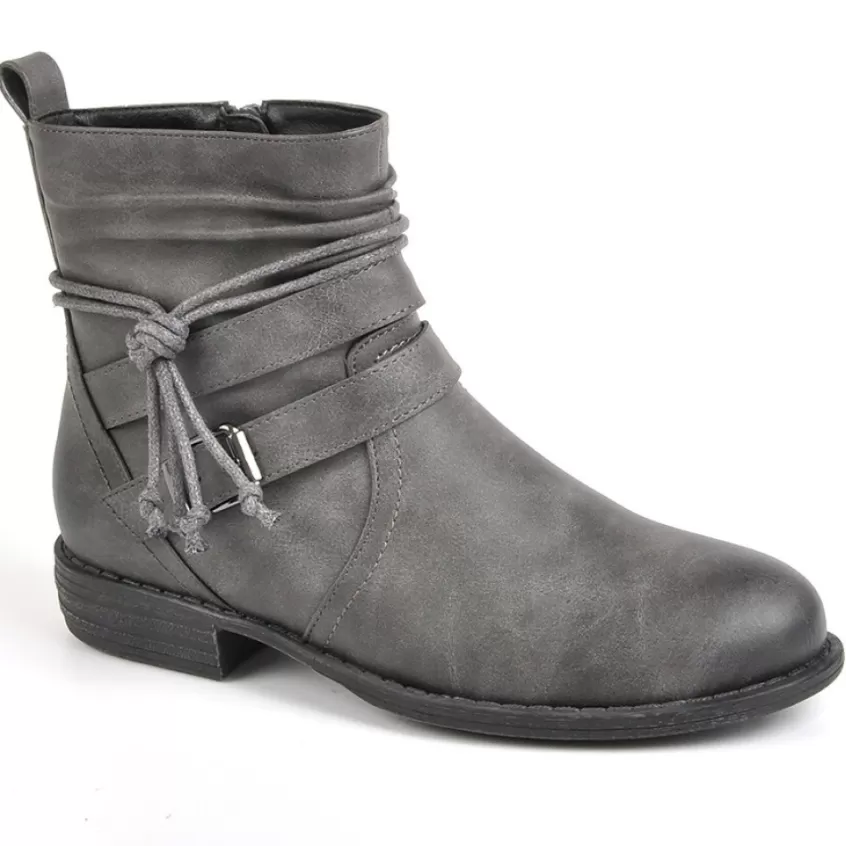 Boots, Bottines | VICE VERSA Bottines Plates Femme Gris