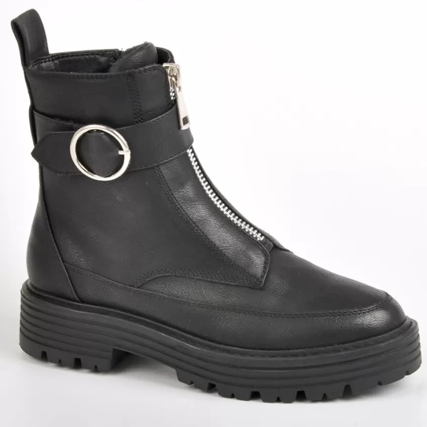 Boots, Bottines | VICE VERSA Bottines Plates Femme Noir