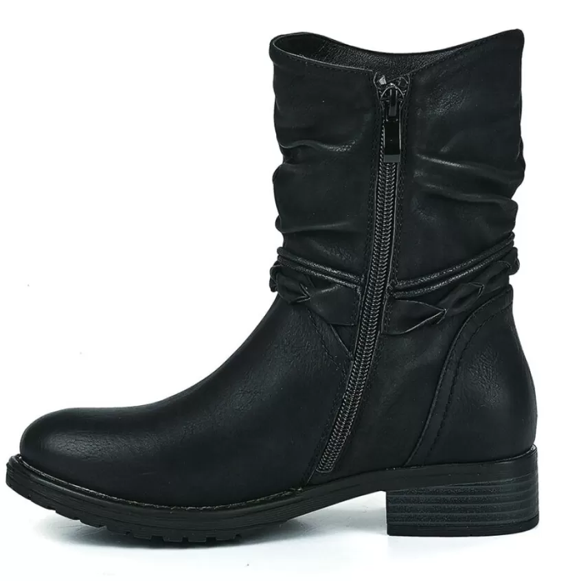 Boots, Bottines | VICE VERSA Bottines Plates Femme Noir