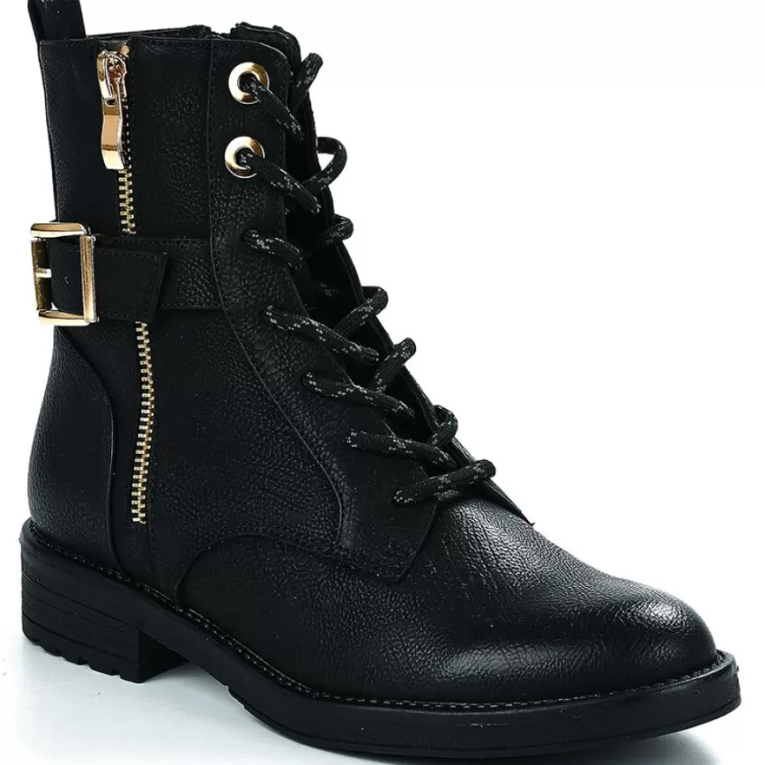 Boots, Bottines | VICE VERSA Bottines Plates Femme Noir