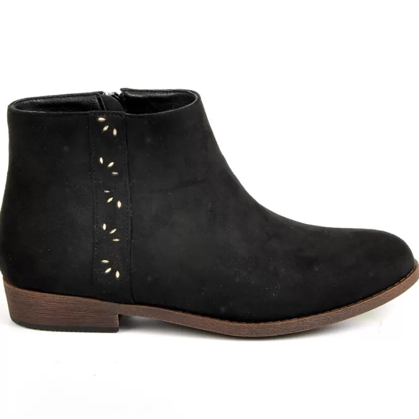 Boots, Bottines | VICE VERSA Bottines Plates Femme Noir