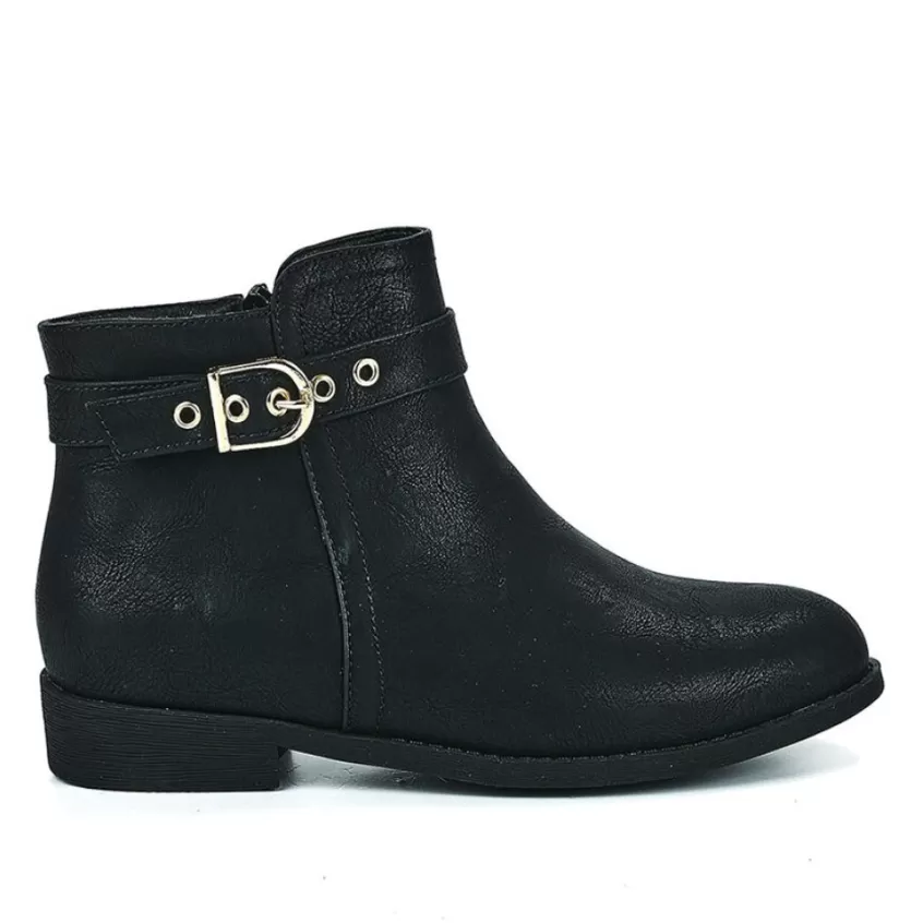 Boots, Bottines | VICE VERSA Bottines Plates Femme Noir