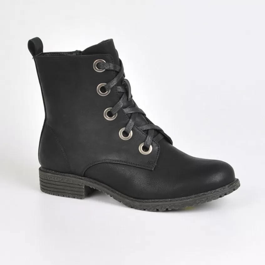 Boots, Bottines | VICE VERSA Bottines Plates Femme Noir