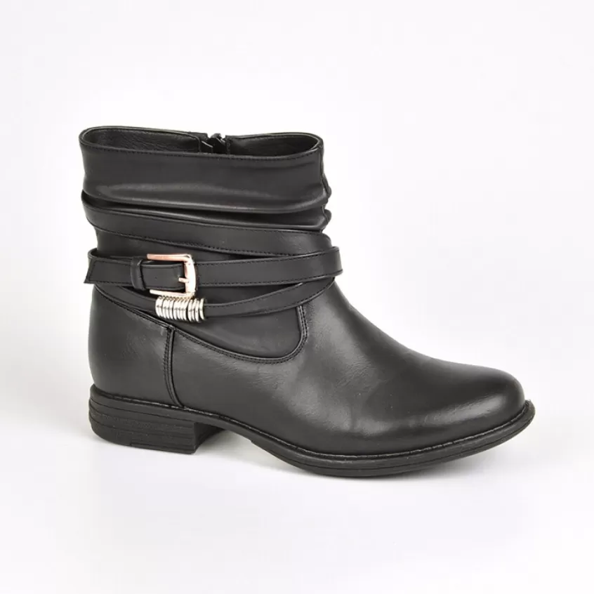 Boots, Bottines | VICE VERSA Bottines Plates Noir