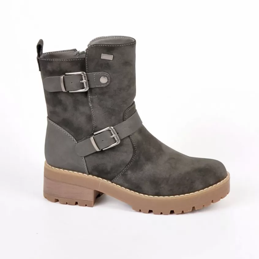 Boots, Bottines | OUTSHOES Bottines Plates Semelles Crantees Gris