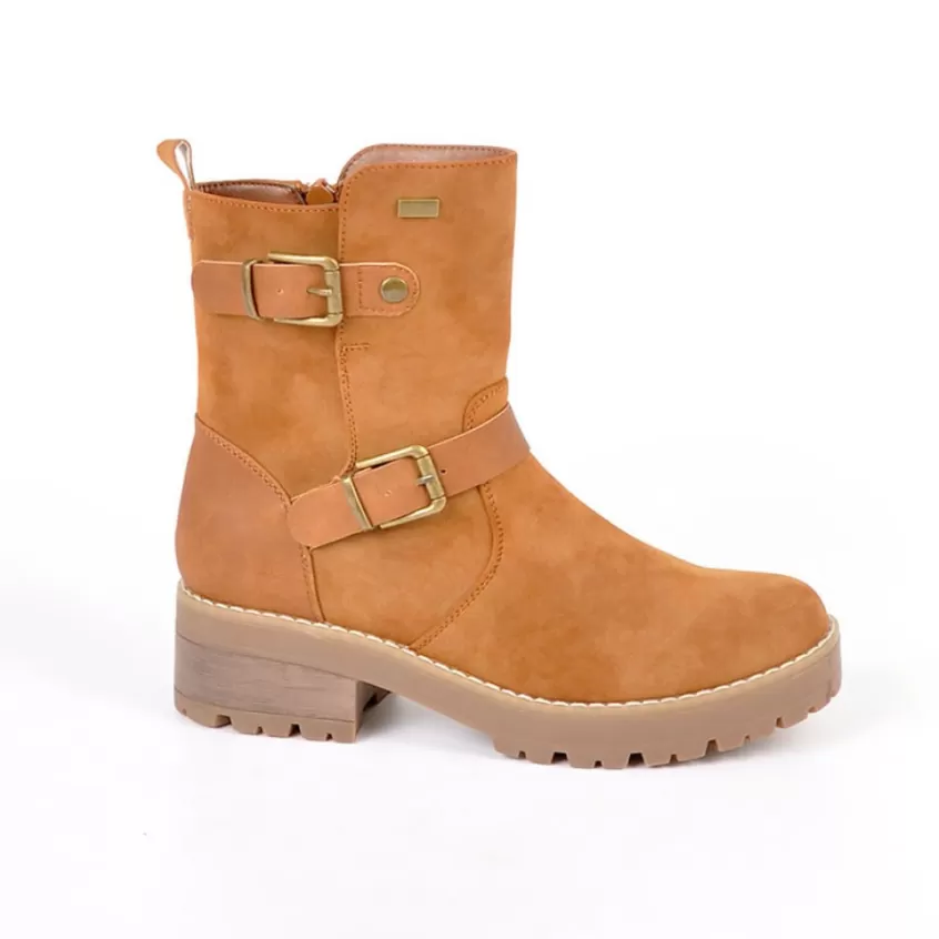 Boots, Bottines | OUTSHOES Bottines Plates Semelles Crantees Marron