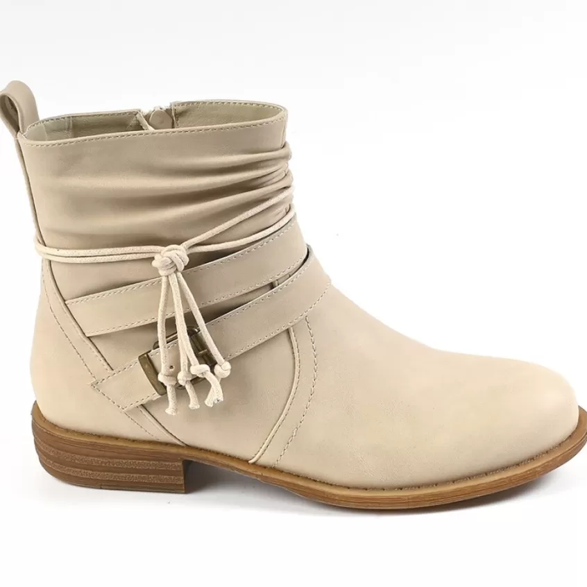 Boots, Bottines | VICE VERSA Bottines Plates Ivoire