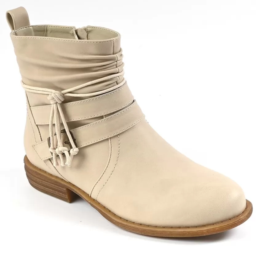 Boots, Bottines | VICE VERSA Bottines Plates Ivoire