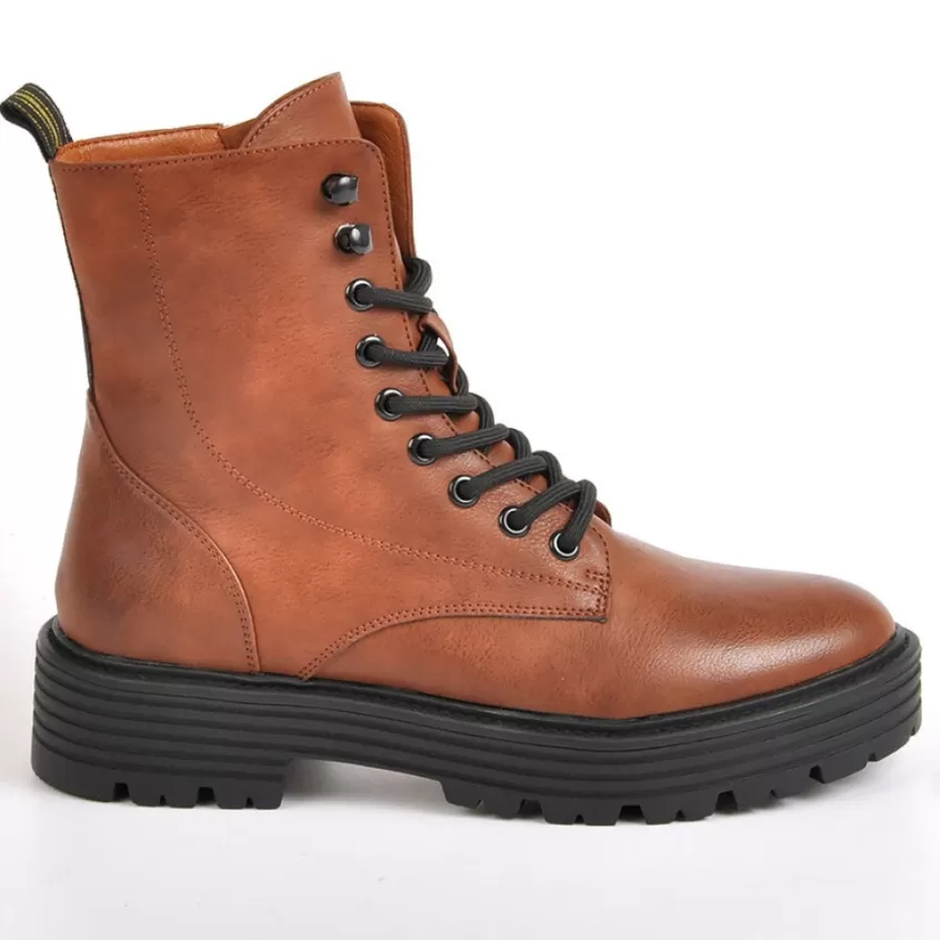 Boots, Bottines | VICE VERSA Bottines Plates Marron