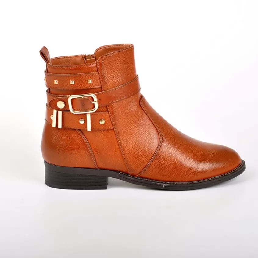 Boots, Bottines | VICE VERSA Bottines Plates Marron
