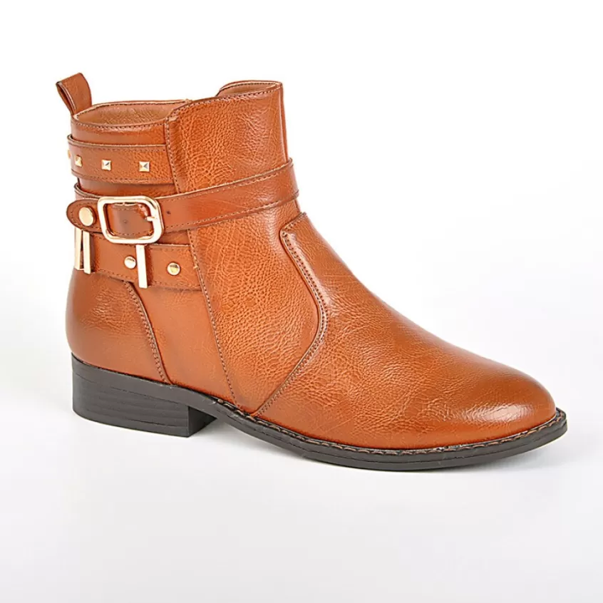 Boots, Bottines | VICE VERSA Bottines Plates Marron