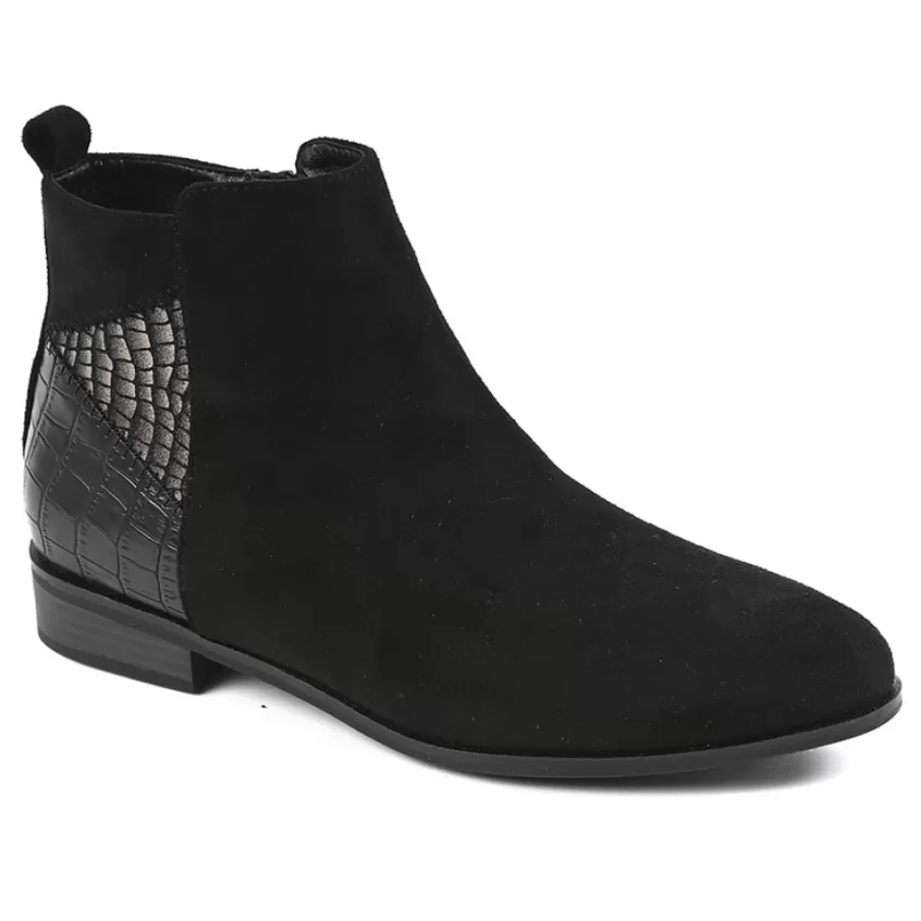 Boots, Bottines | VICE VERSA Bottines Plates Noir