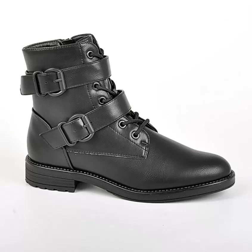 Boots, Bottines | VICE VERSA Bottines Plates Noir