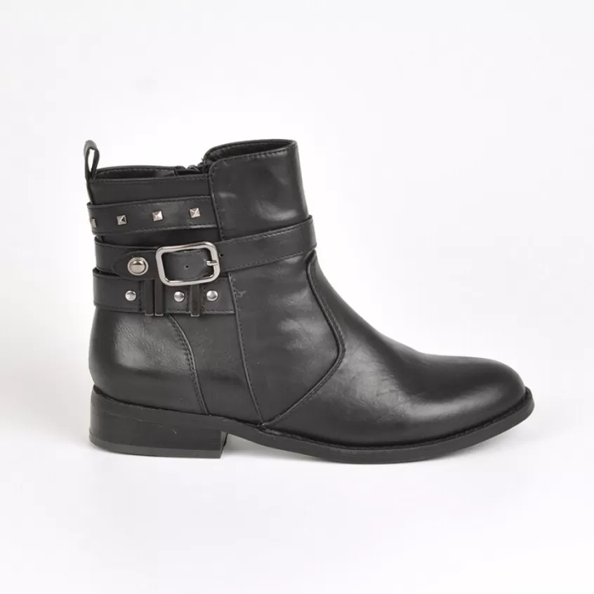 Boots, Bottines | VICE VERSA Bottines Plates Noir