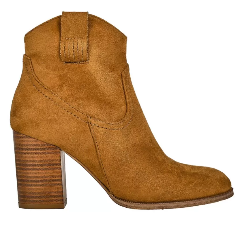 Boots, Bottines | MASCARA Bottines Western A Talons Femme Camel