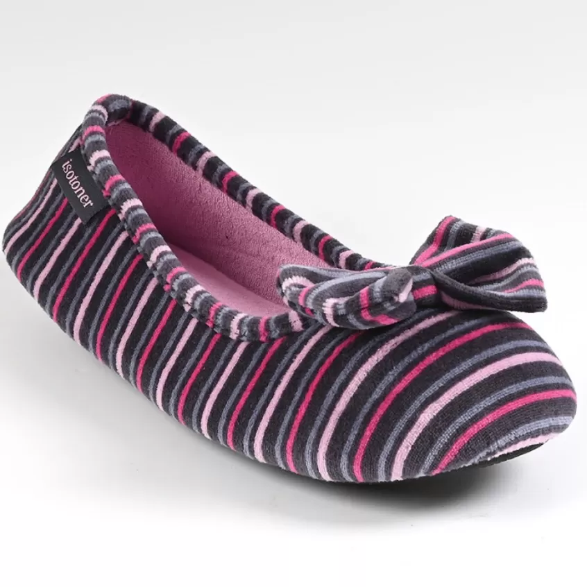 Chaussons | ISOTONER Chaussons Femme Avec Noeuds Imprime