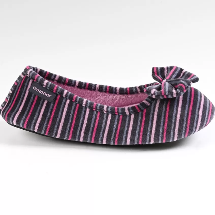 Chaussons | ISOTONER Chaussons Femme Avec Noeuds Imprime