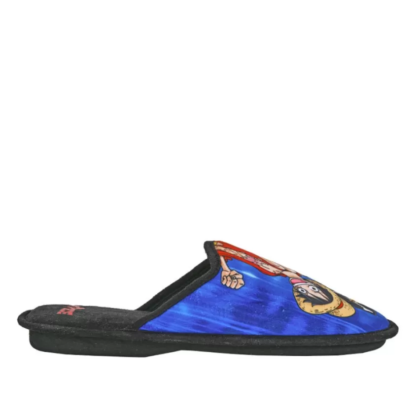 Chaussons | ONE PIECE Chaussons Garcon Noir Et Bleu