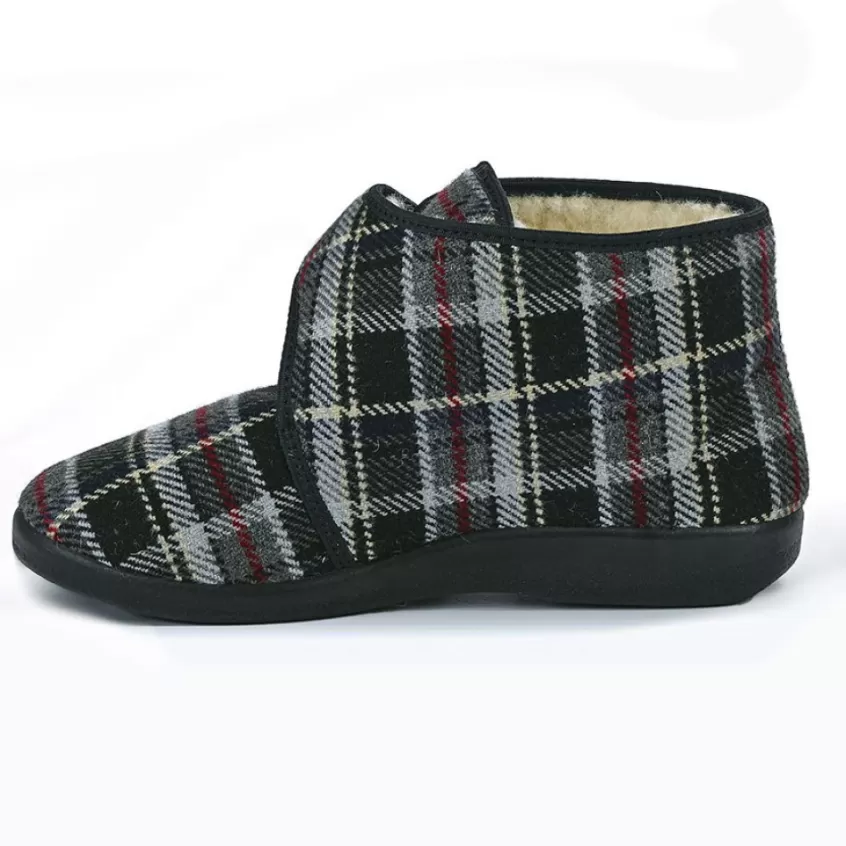 Chaussons | ORTOMED Chaussons Homme Ultra-Leger Gris