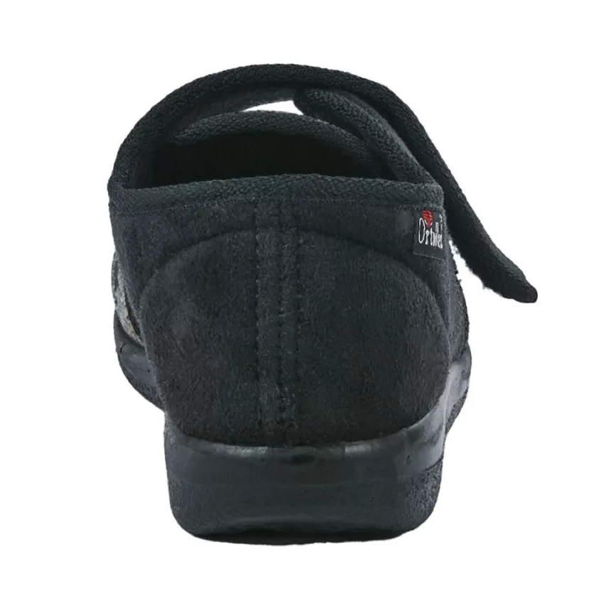 Chaussons | ORTOMED Chaussures Confort Femme Noir