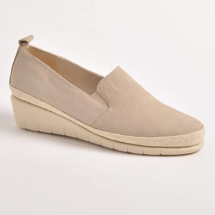 Chaussures Confort | LADY CONFORT Chaussures Confort Semelles Souples Beige