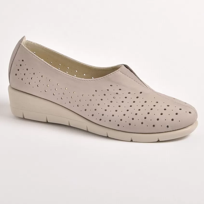 Chaussures Confort | LADY CONFORT Chaussures Confort Semelles Souples Gris