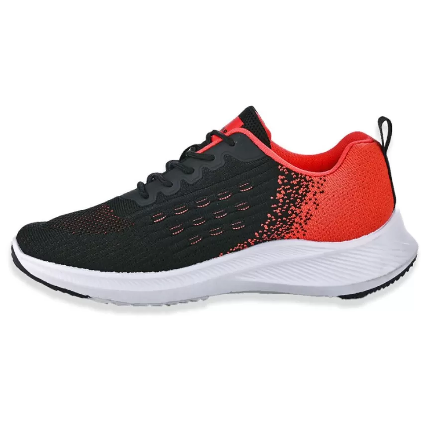 Baskets, Sneakers | GAMSTAR Chaussures De Sport Femme Noir Et Orange