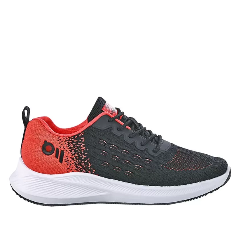 Baskets, Sneakers | GAMSTAR Chaussures De Sport Femme Noir Et Orange